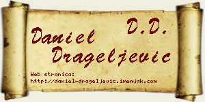 Daniel Drageljević vizit kartica